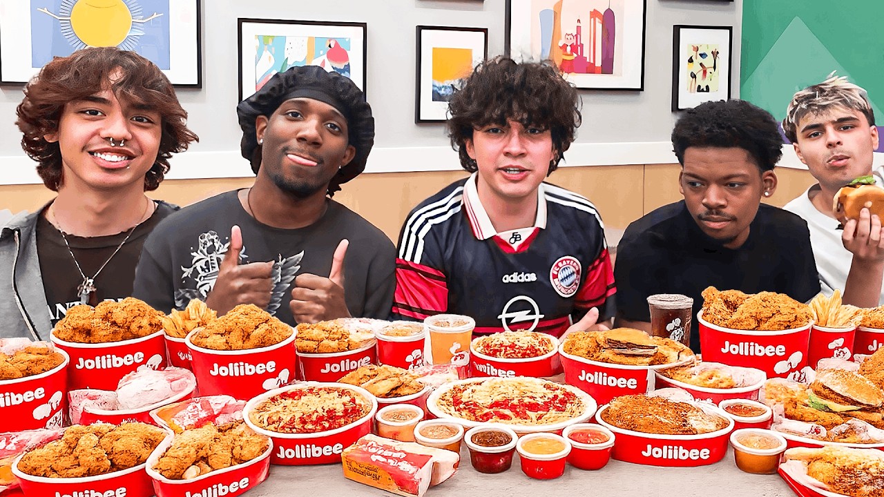 We Tried Eating The Entire Jollibee Menu With Bunii..
