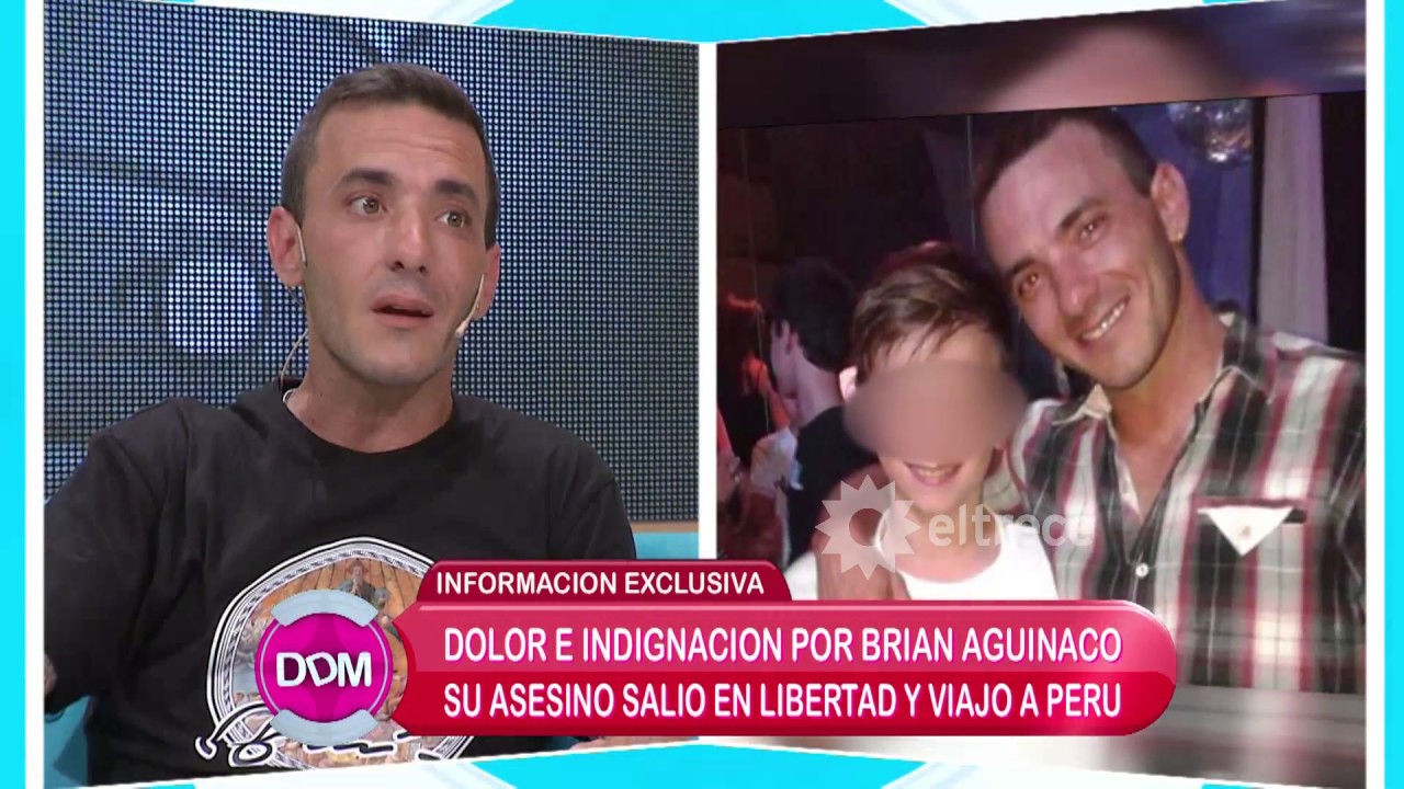 El asesino de Brian Aguinaco salió en libertad y viajó a Perú