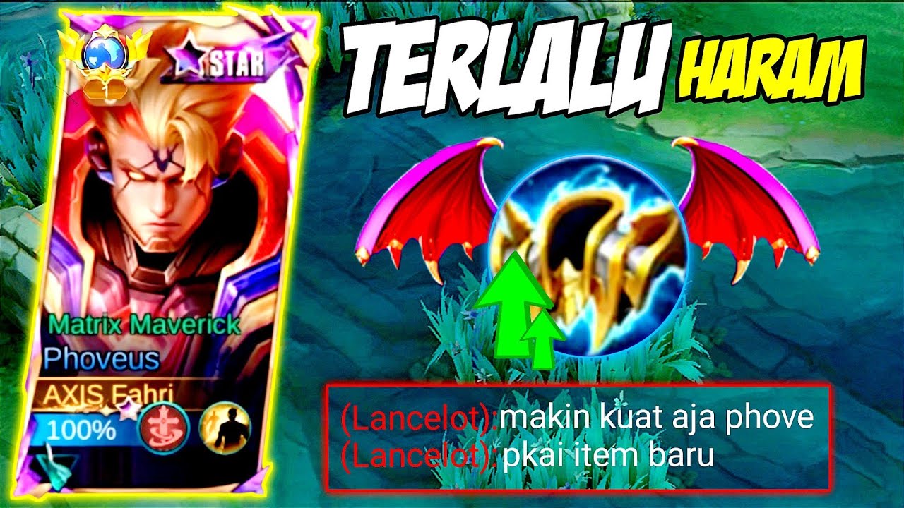 PHOVEUS NEW ITEM KEBAL GAK MATI&sup2;!! SEMAKIN LAMA SEMAKIN KUAT! TOP GLOBAL PHOVEUS GAMEPLAY