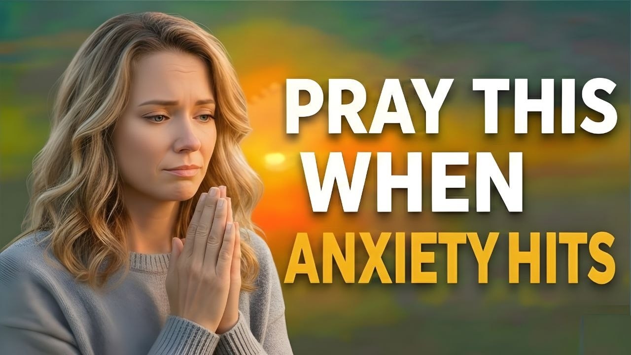Powerful Prayer for Peace from Anxiety & Overthinking | Calm Your Mind with God