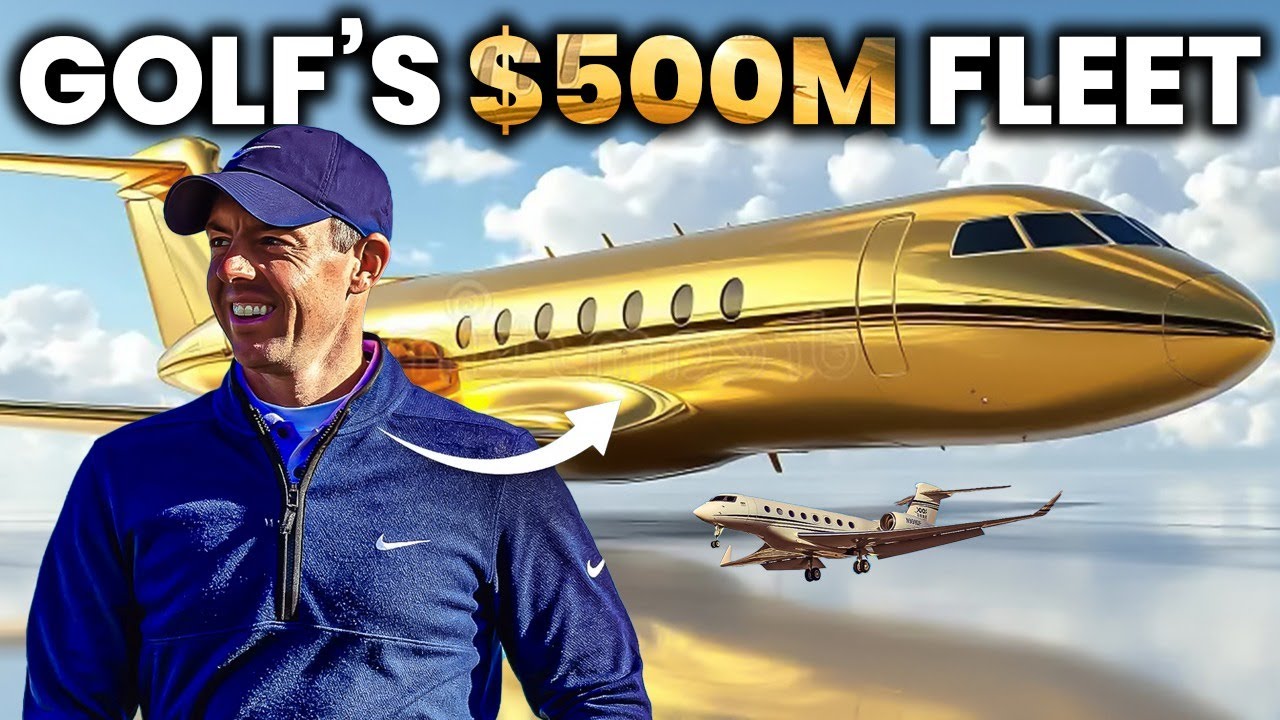 Top Golfers with Private Jets &mdash; Ranked by Price ✈️ (Shocking #1!)