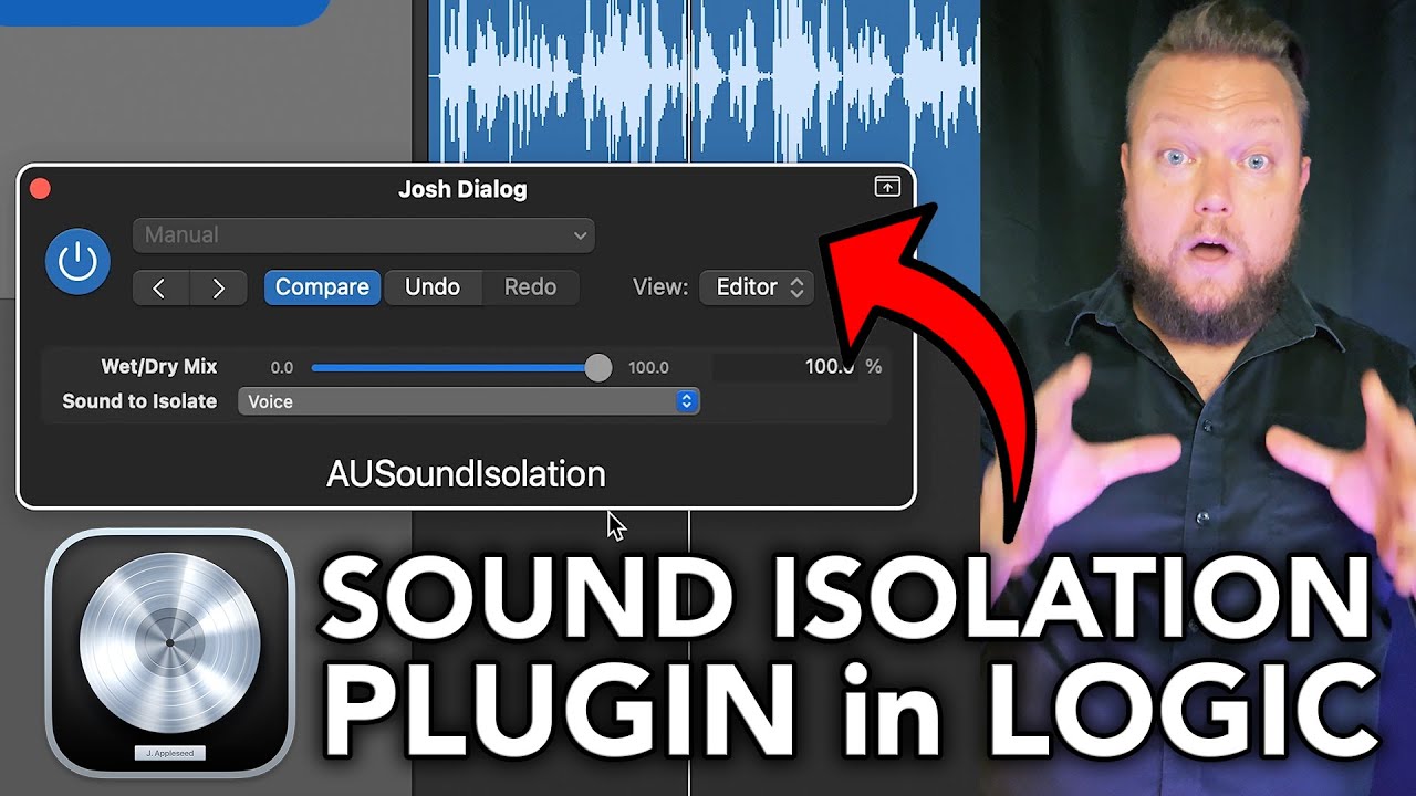 De-Noise and De-Reverb your Voice with this SECRET plugin in Logic Pro!