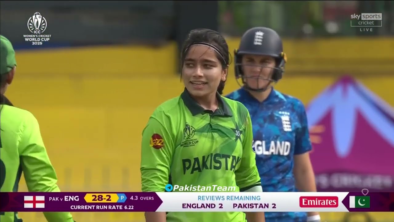 Fatima Sana DESTROYS England! 🔥 4/27(6.0) | Pakistan W vs England W | CWC25 | HESUU EDITZ