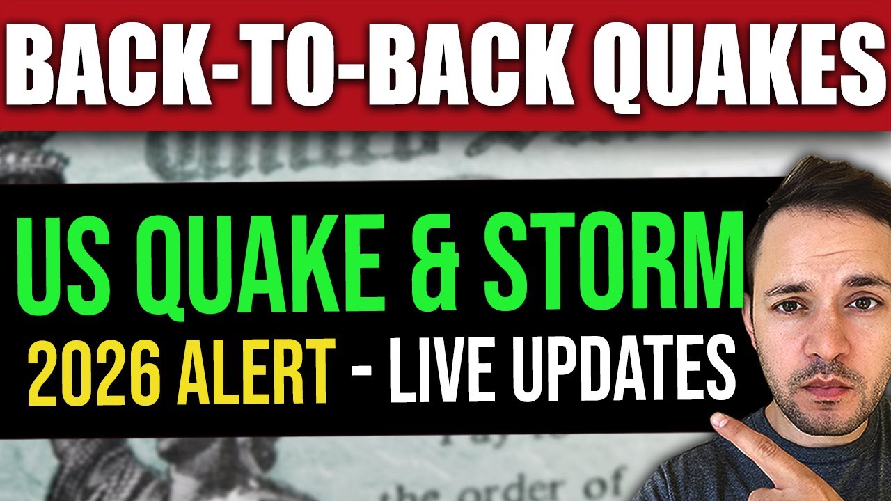 BREAKING: Back-to-Back Quakes, Storm Alerts, Extreme Weather &mdash; A Global Update | LIVE