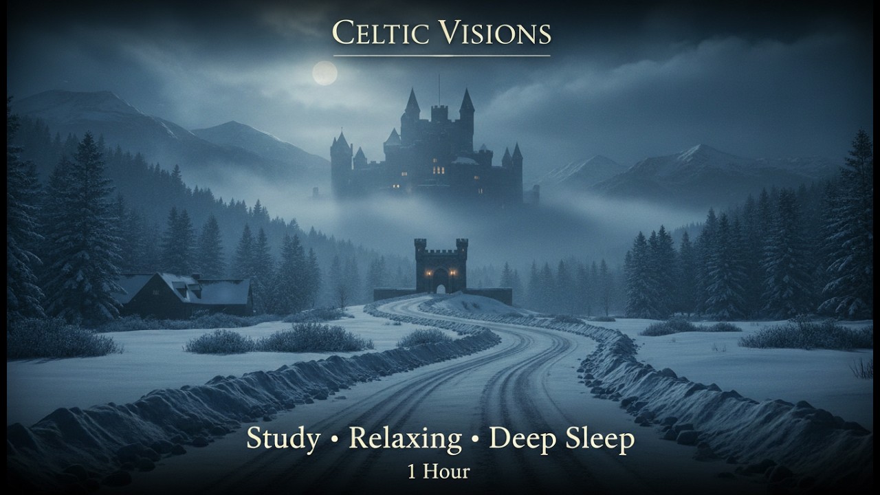 Celtic Medieval Ambience | Focus & Study | Deep Sleep (1 Hour No Loop)