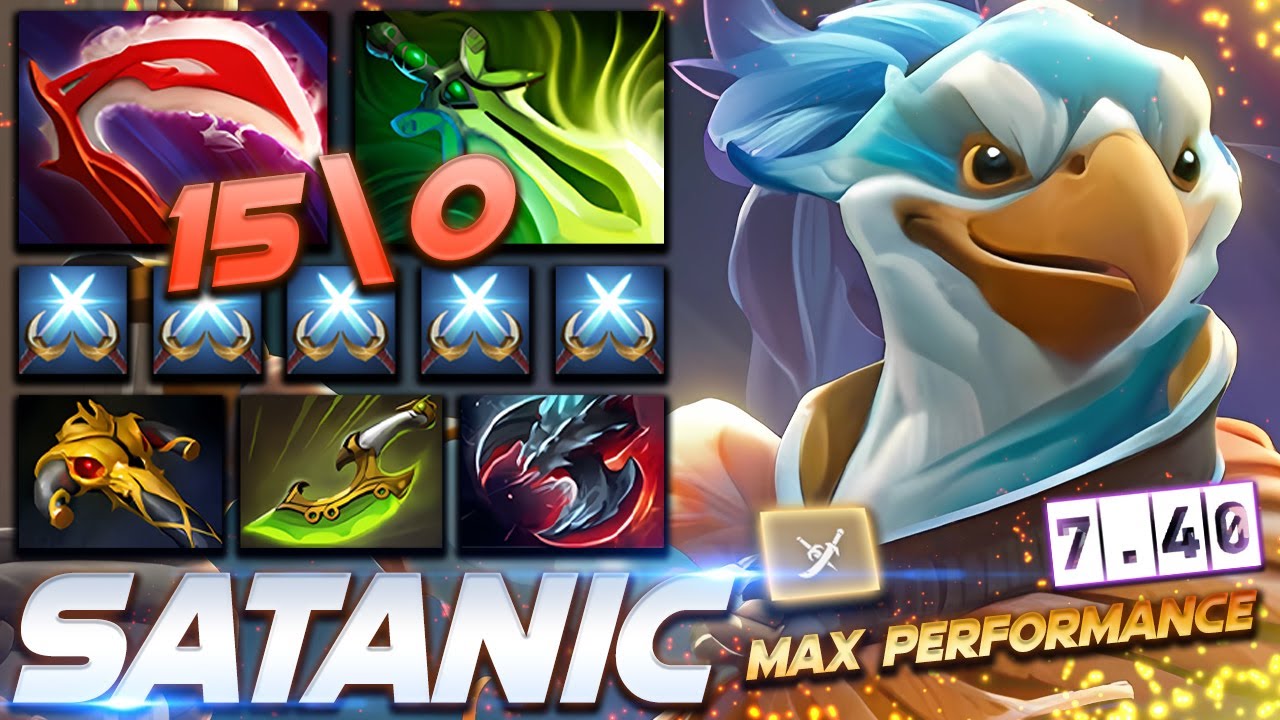 [7.40] Satanic KEZ - Dota 2 Pro Gameplay [Watch & Learn]