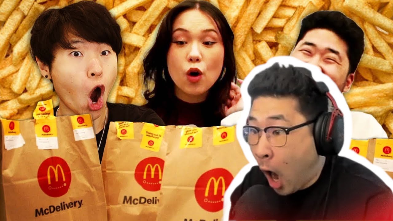 Peter Park Reacts to Disguised Toast Mcdonalds Menu Challenge ft. Jodi, John