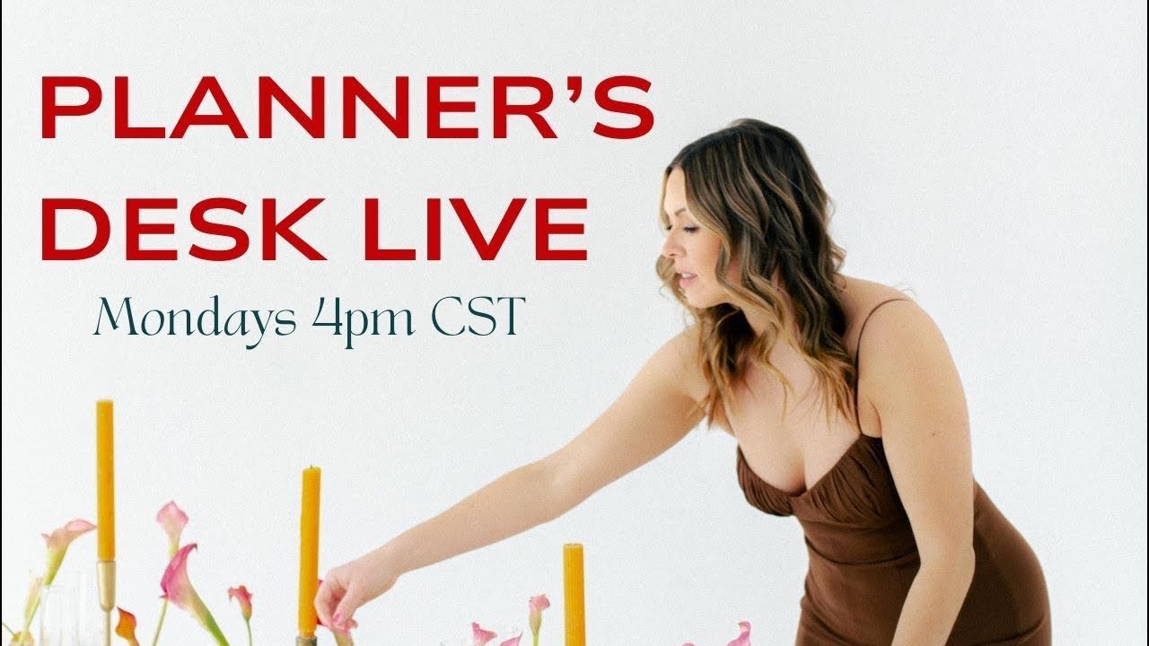 Planner’s Desk LIVE: Ghosting in the wedding industry