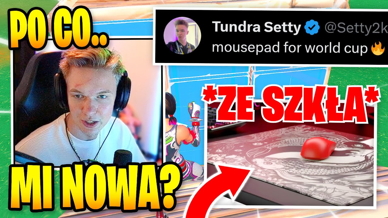 🔥 SETTY GRA NA *SZKLANEJ* PODKŁADCE! DLACZEGO ZNOWU ZMIENIŁ PODKŁADKĘ? ~ KULARZ SZOTY