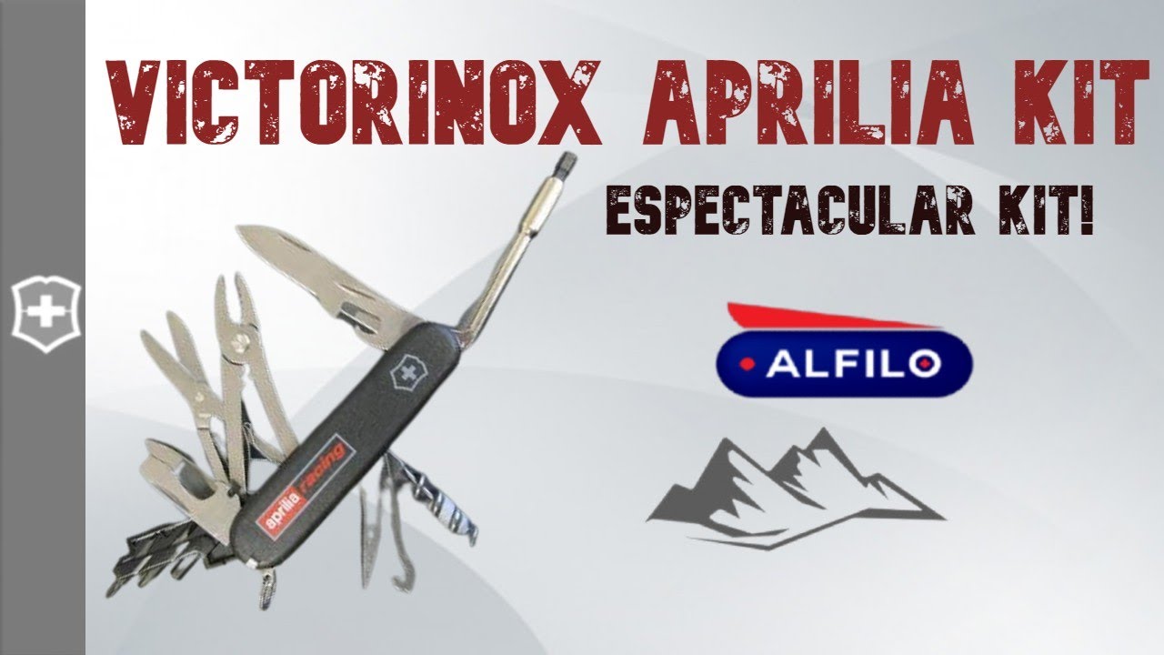 VICTORINOX APLILIA RACING CYBERTOOL 34!!