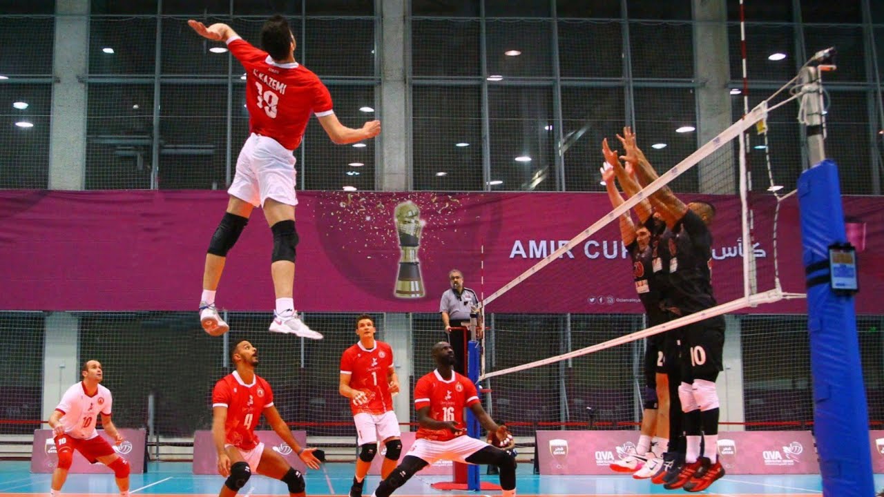 11 Aces in one Match! incredible Saber kazemi 💪 | یازده امتیاز سرویس صابر کاظمی در یک مسابقه 😲