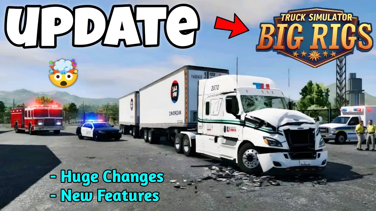 Новое обновление Truck Simulator Big Rigs &mdash; огромные изменения и функции, которые вы должны увиде...