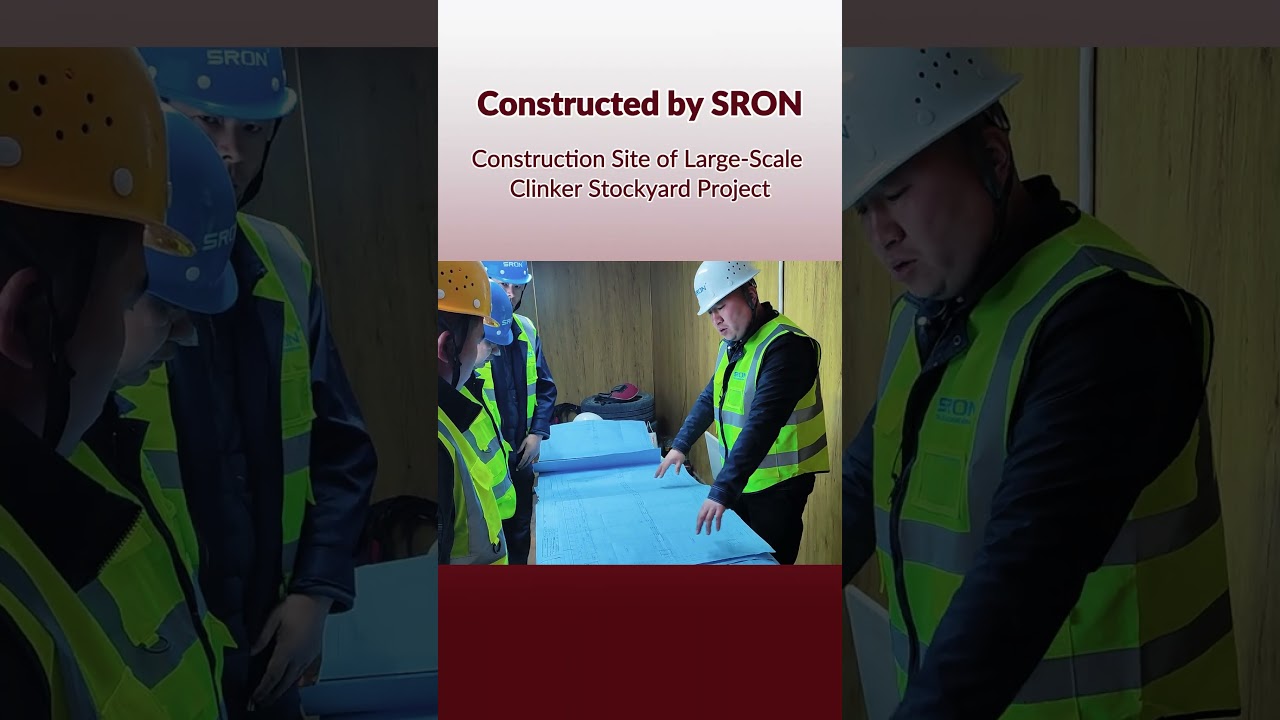 Construction Site of SRON's Large Scale Clinker Stockyard Project