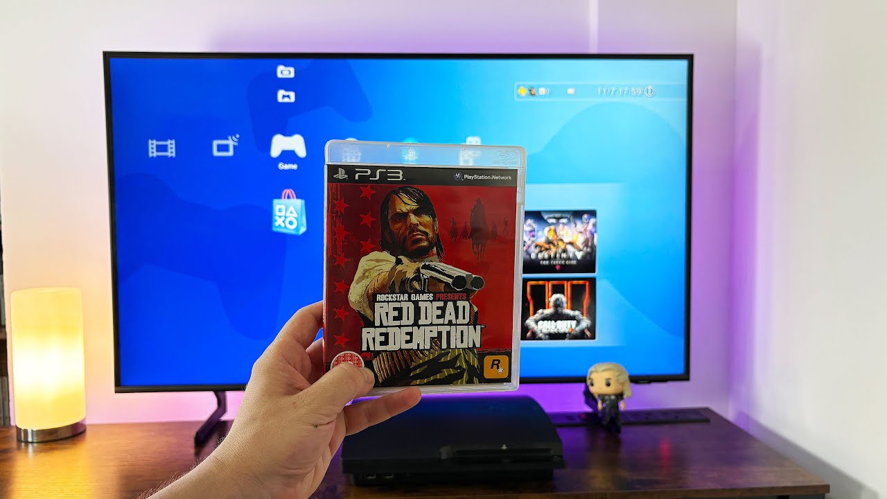 Red Dead Redemption on PS3 Slim POV | Playstation 3