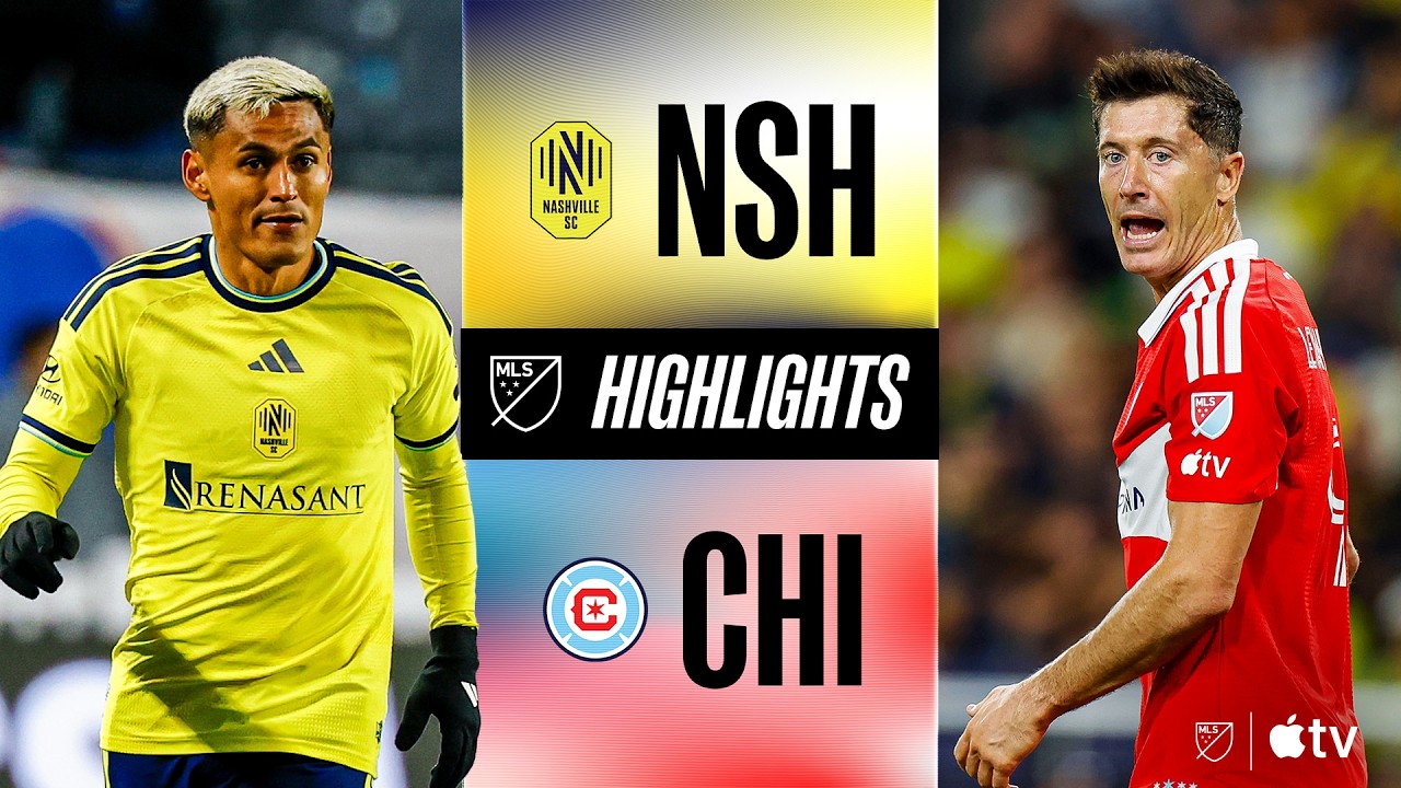 Nashville SC vs. Chicago Fire FC | Full Match Highlights | FIRST Audi MLS Cup PLAYOFF SPOT CLINCHED!
