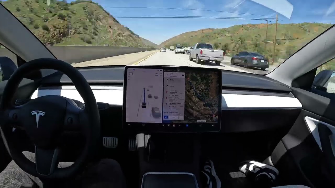 Los Angeles to San Francisco on FSD Beta 10.11.2