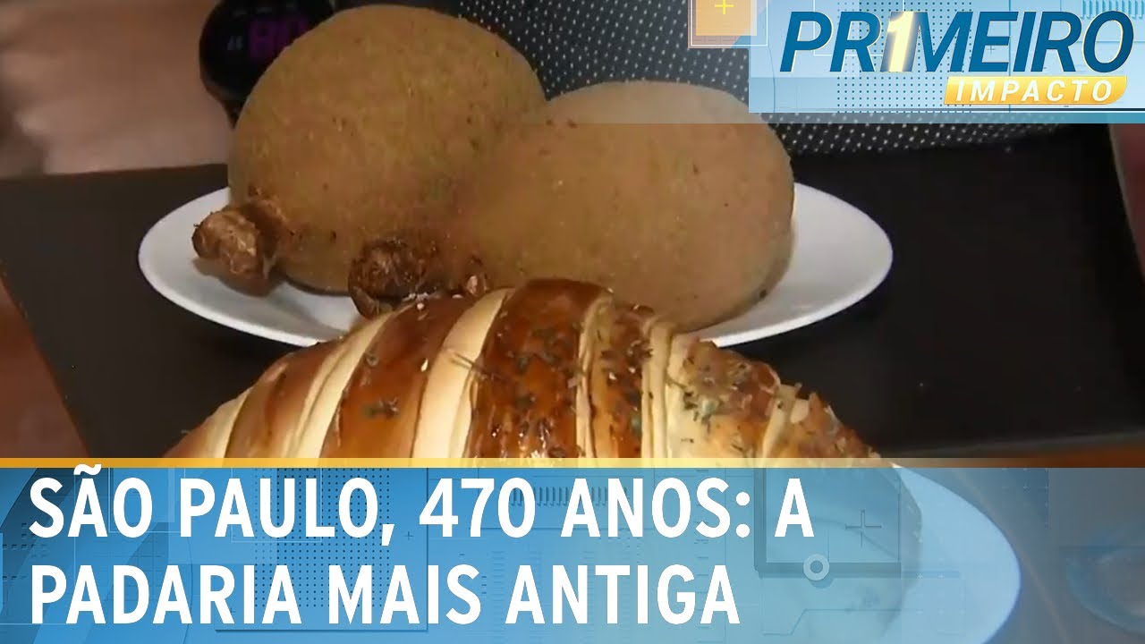 SP 470: tradições na padaria mais antiga do Brasil | Primeiro Impacto (25/01/24)