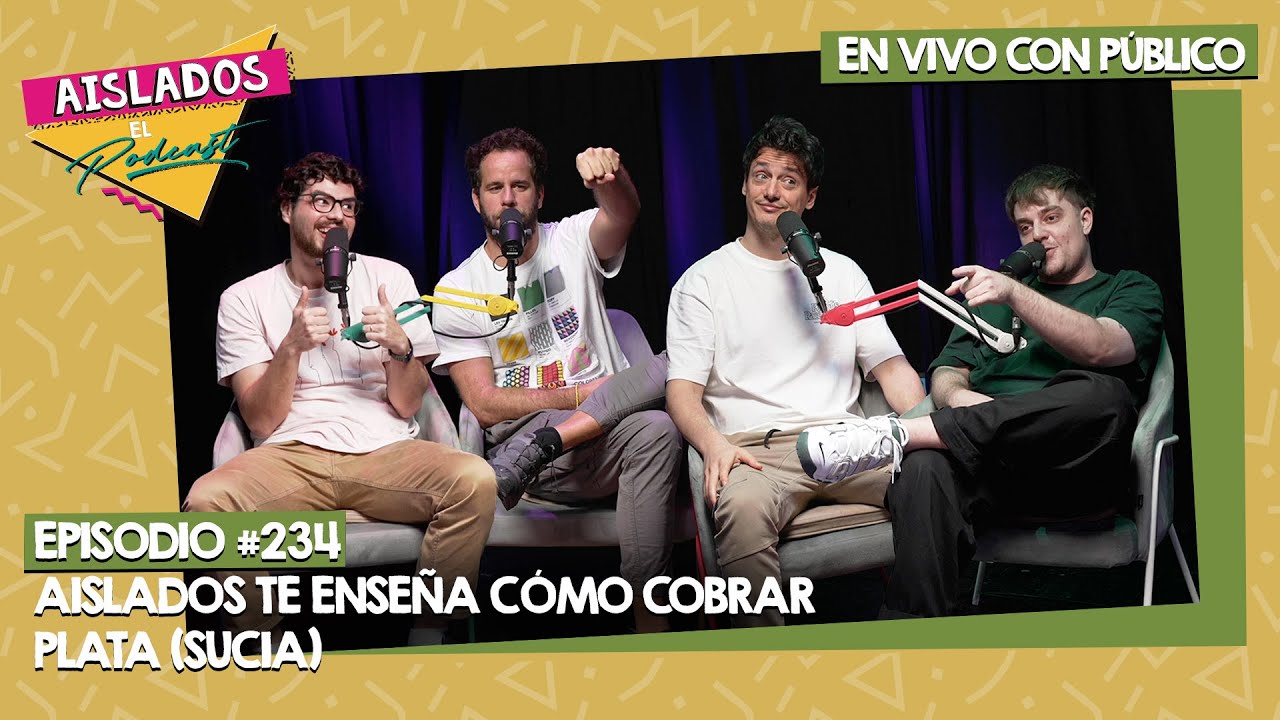 EN VIVO: AISLADOS te ENSEÑA CÓMO COBRAR PLATA (sucia)