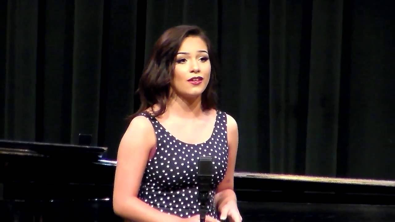 Ally sings 