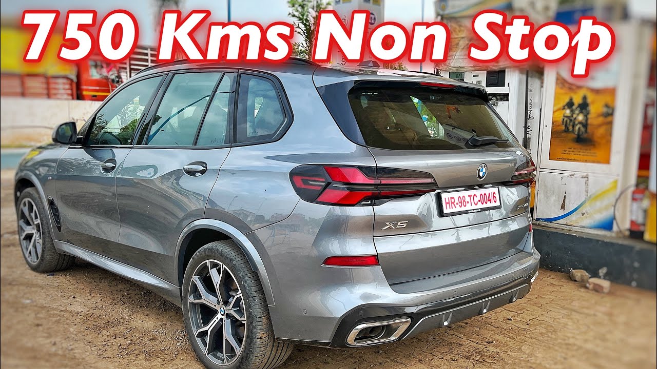 New BMW X5 Mileage test 750kms Non Stop 🔥 @IndianTorque