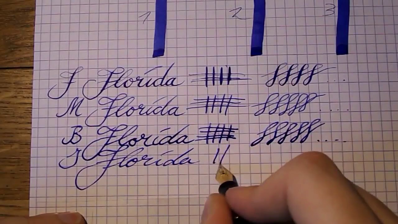 Inkcyclopedia Waterman Florida Blue