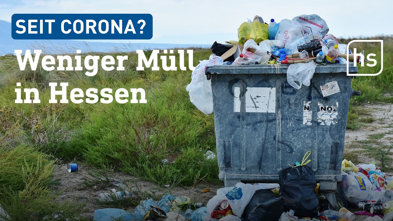 Seit 2021: Weniger Müll in Hessens Kommunen | hessenschau