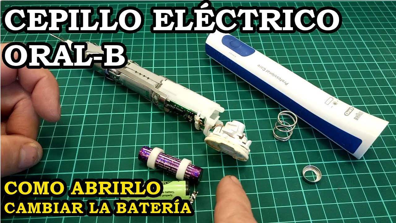 Reparar Cepillo Dental Eléctrico OralB. Cambiar la Batería. 185