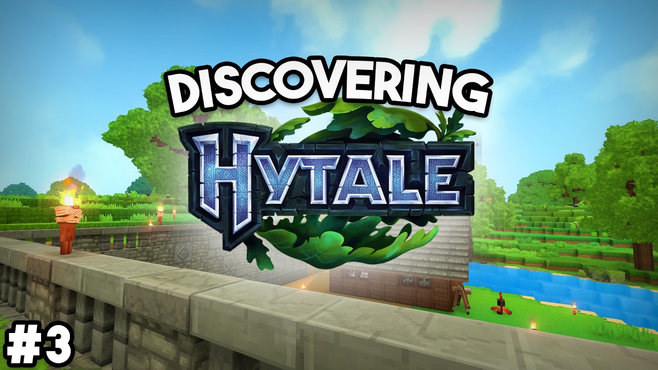Walls & Workbenches: Our Tier 4 Farming Grind! | Discovering Hytale Ep. 3