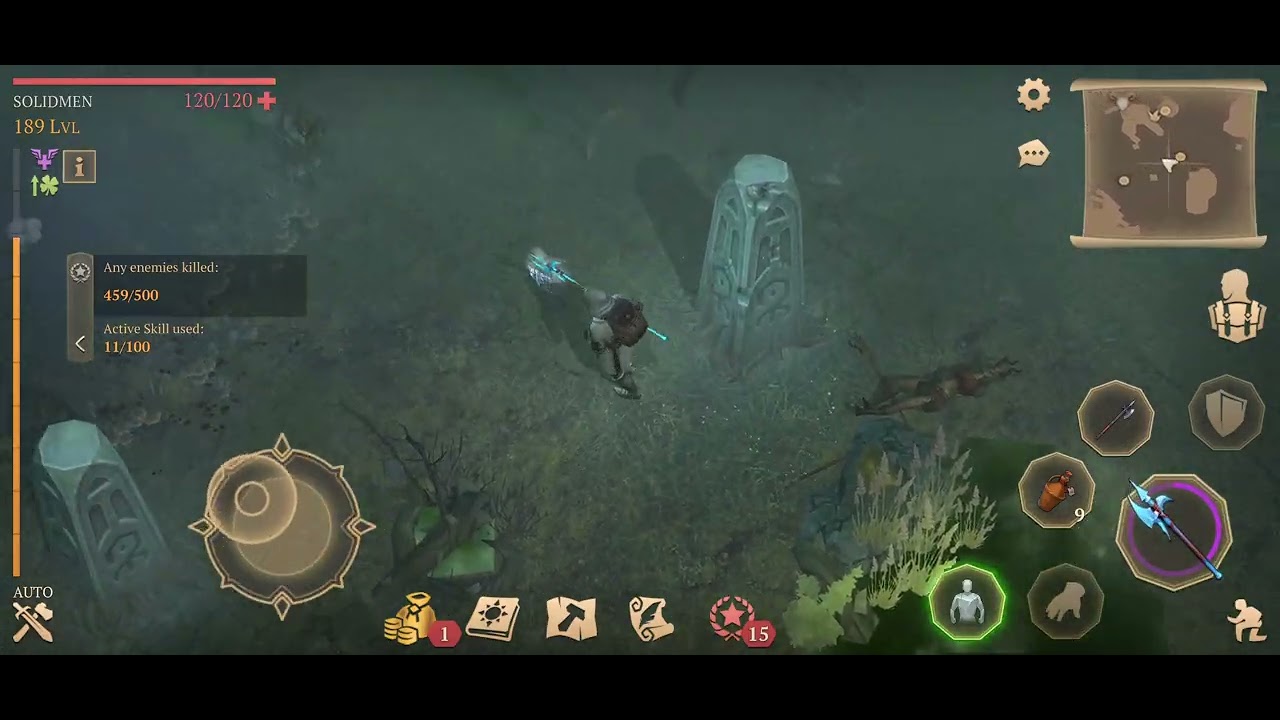Grim souls,  fighting the plague boss 