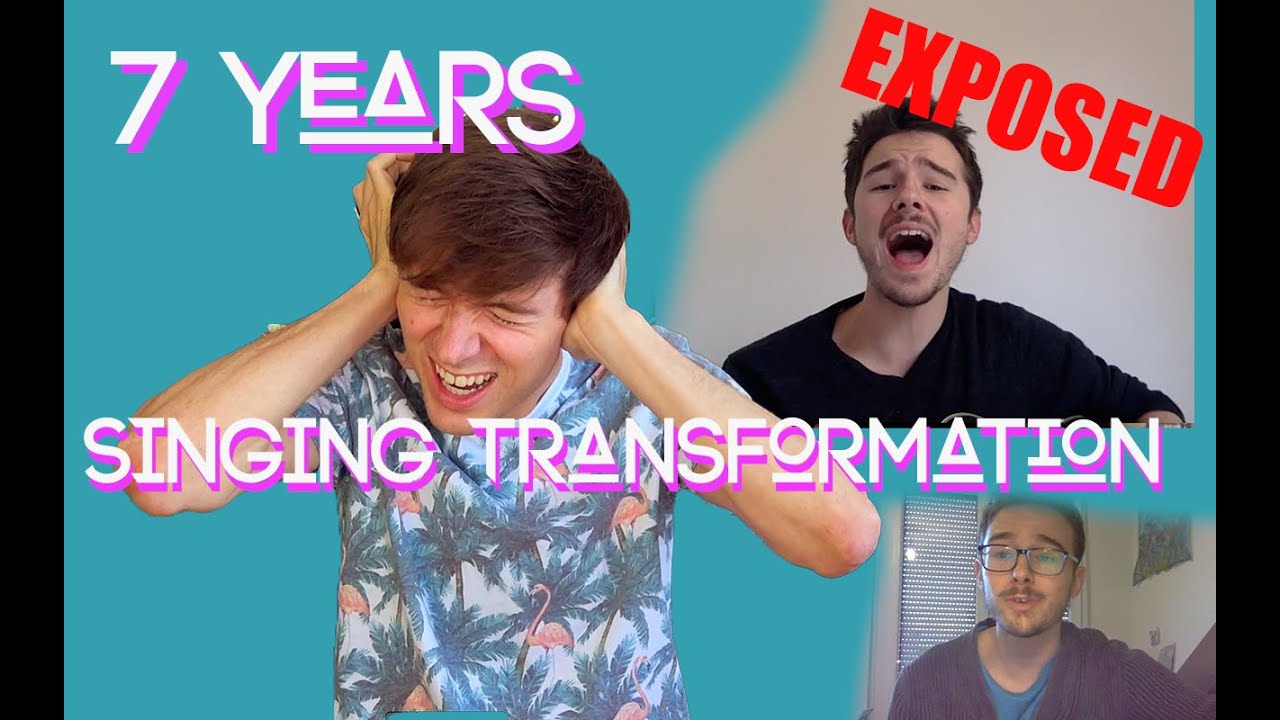 My INCREDIBLE 7 Year Singing Transformation Video - Reaction Video