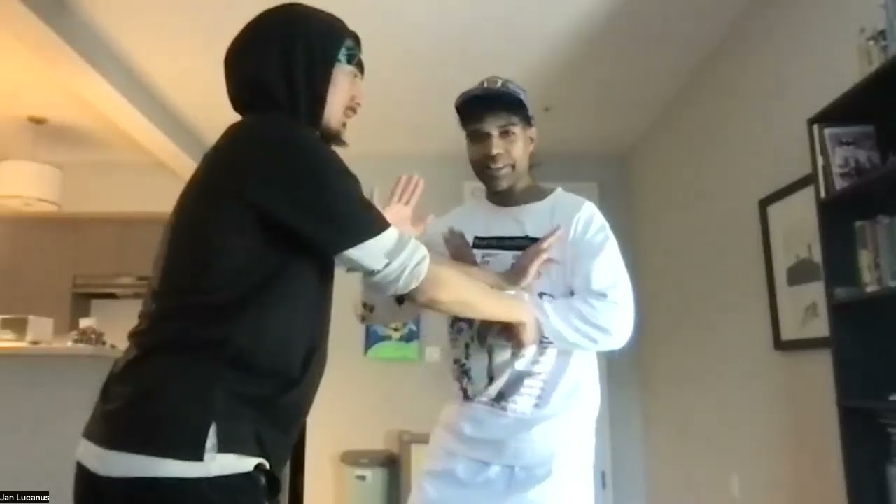 3 Techniques to DISRUPT the 4-Move Push Hands Drill from Wu Style Taiji | Tai Chi to the People ☯️💪