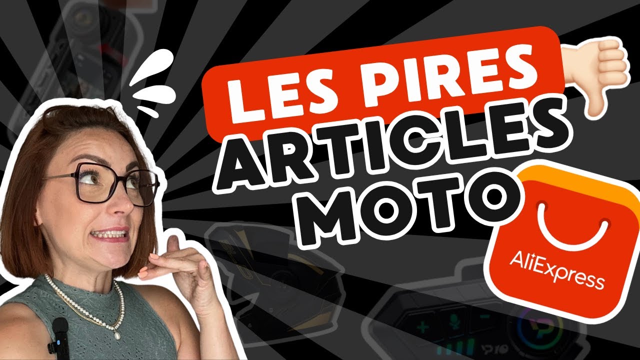 les PIRES accessoires moto AliExpress 😱 (arnaques et produits DANGEREUX)⚠️