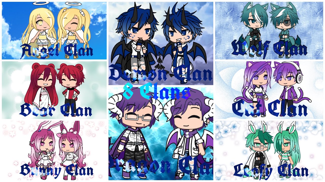 8 Clans || GLMM || Gacha Life || Original || Gay and Lesbian Love Story
