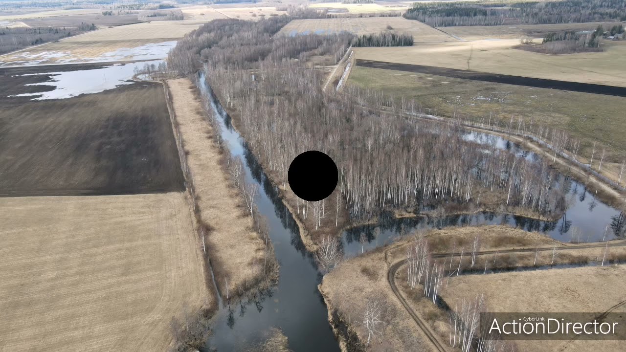 Põltsamaa jõgi meenutab viiendat aasta aeg