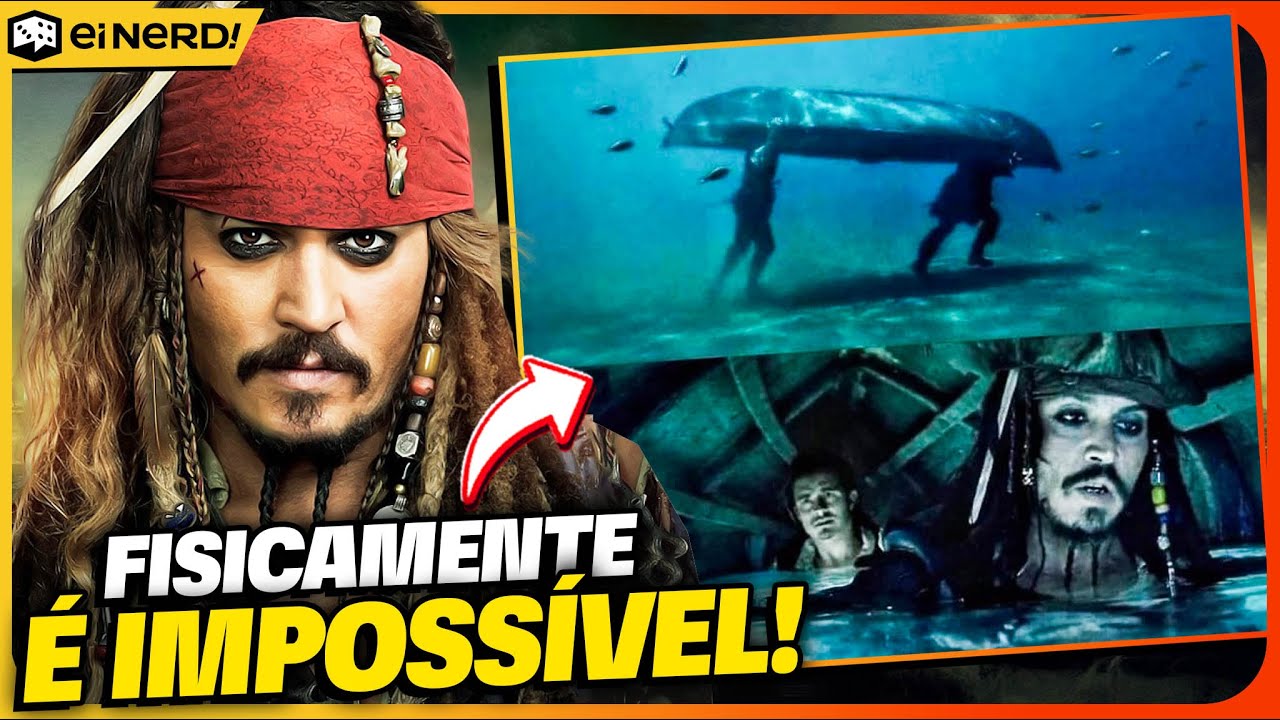 FICÇÃO OU FATO? MENTIRAS EM PIRATAS DO CARIBE 1 A MALDIÇÃO DO PEROLA NEGRA