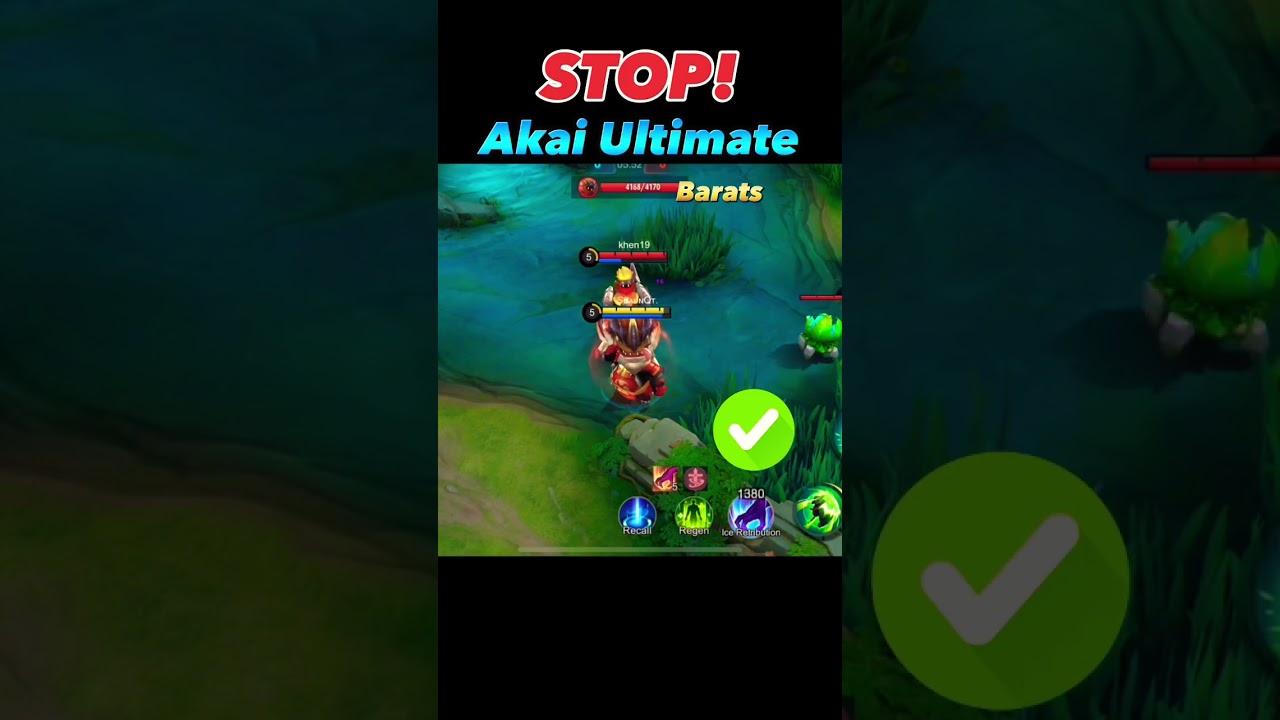 which hero can cancel akai's ultimate #mobilelegends #mlbb #mlbbcreatorcamp #akai #fyp #foryou