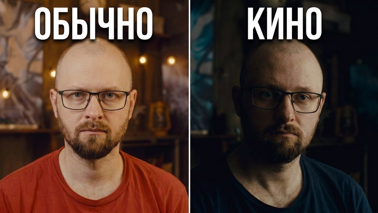 Как научиться ставить свет для кино. Вся правда о освещении за 6 минут