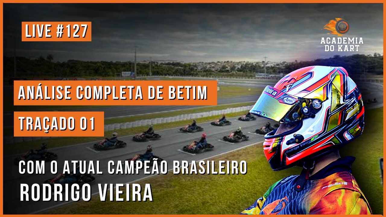 Live 127 - Análise Completa do Kartódromo de Betim - Traçado 1