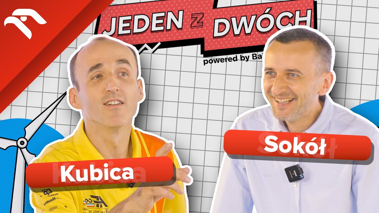 Robert Kubica i Mikołaj Sokół w 
