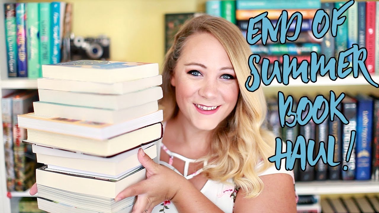 END OF SUMMER BOOK HAUL!!!
