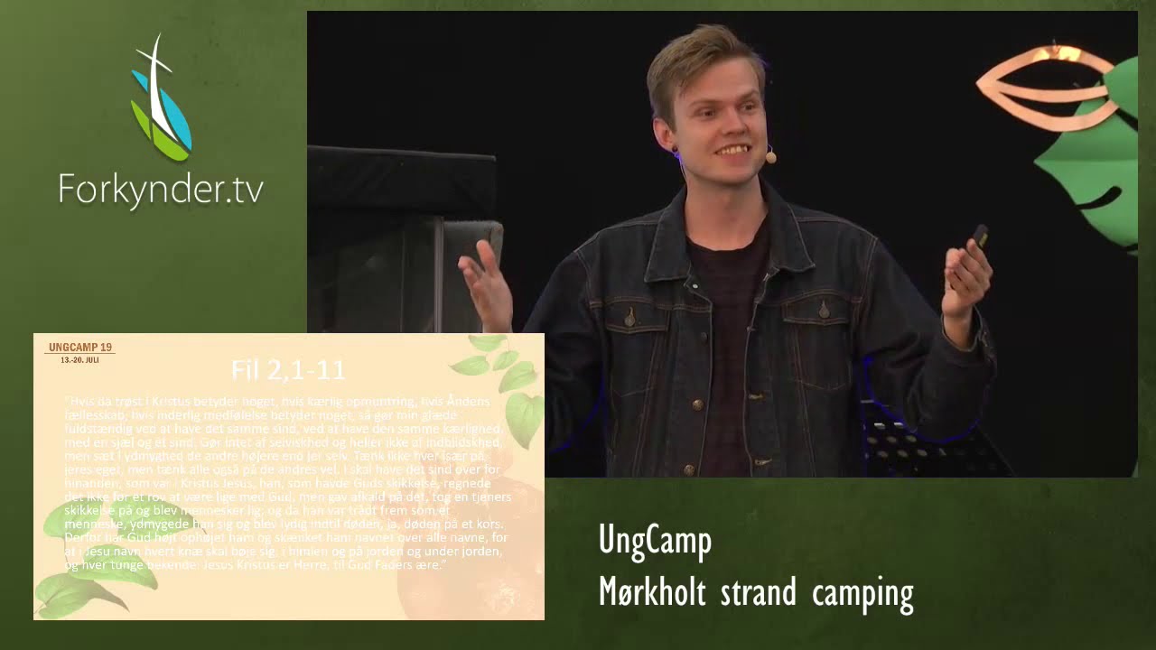 M&oslash;rkholt UngCamp 2019 - Torsdag aften v/ Peter H&oslash;jlund