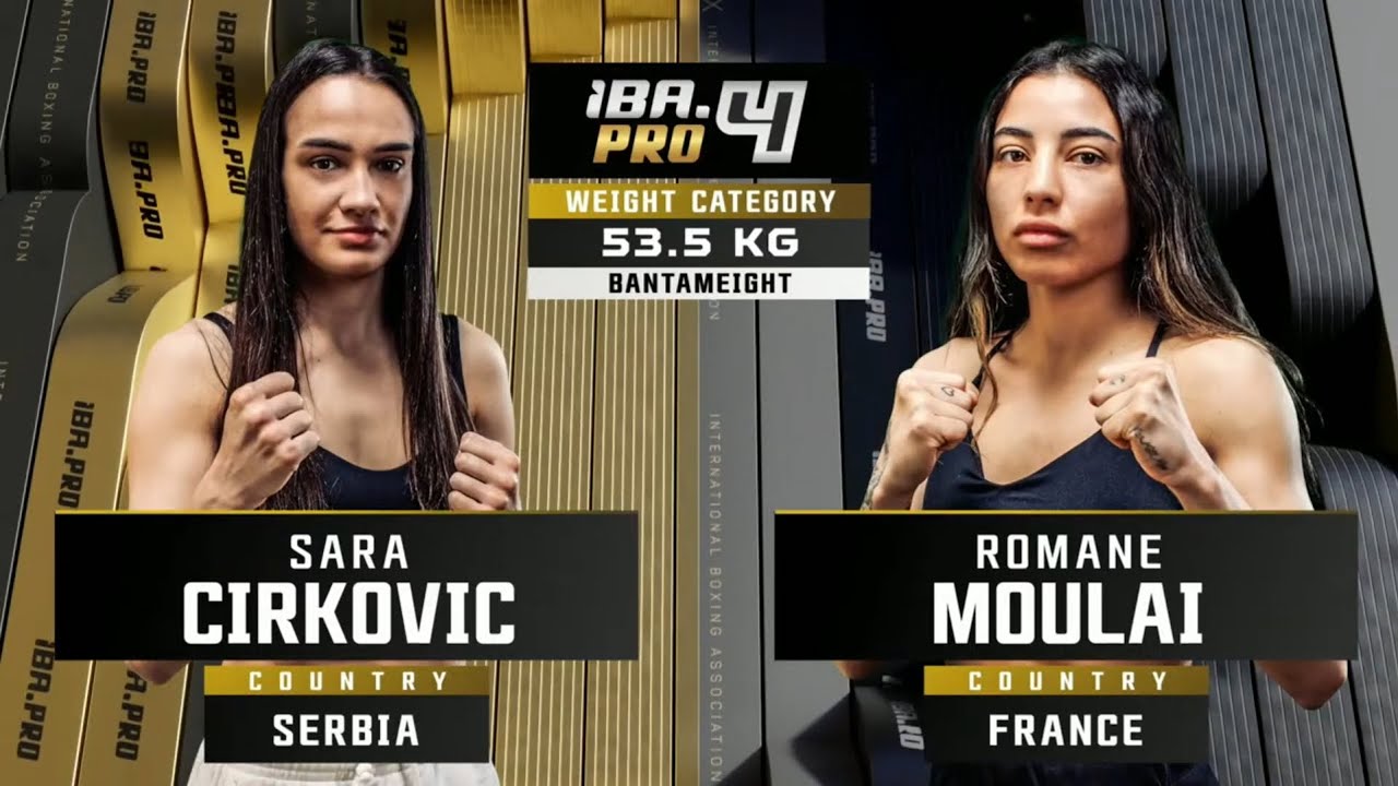 Sara CIRKOVIC 🇷🇸 vs Romane MOULAI 🇫🇷 | IBA.PRO 4 | April 27, 2025 | Banja Luka