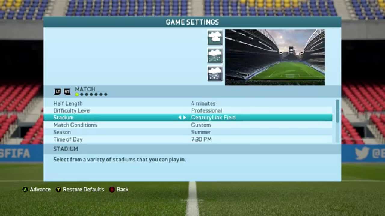 FIFA 16 - All Stadiums