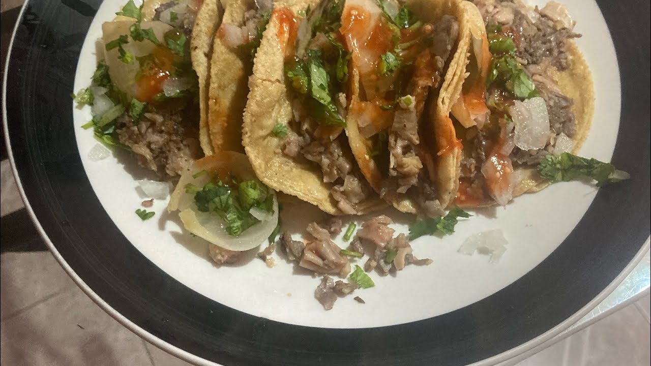 🫧🩷 ASMR ESPAÑOL | COMIENDO TACOS DE TRIPA / MOUTH SOUNDS 🌮🥱💫🌙