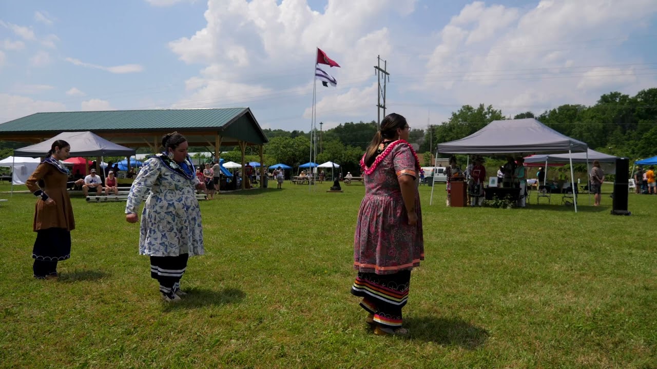 Indigenous Spirit Dancers, Seneca Dances @ Caneadea Field Day 2024