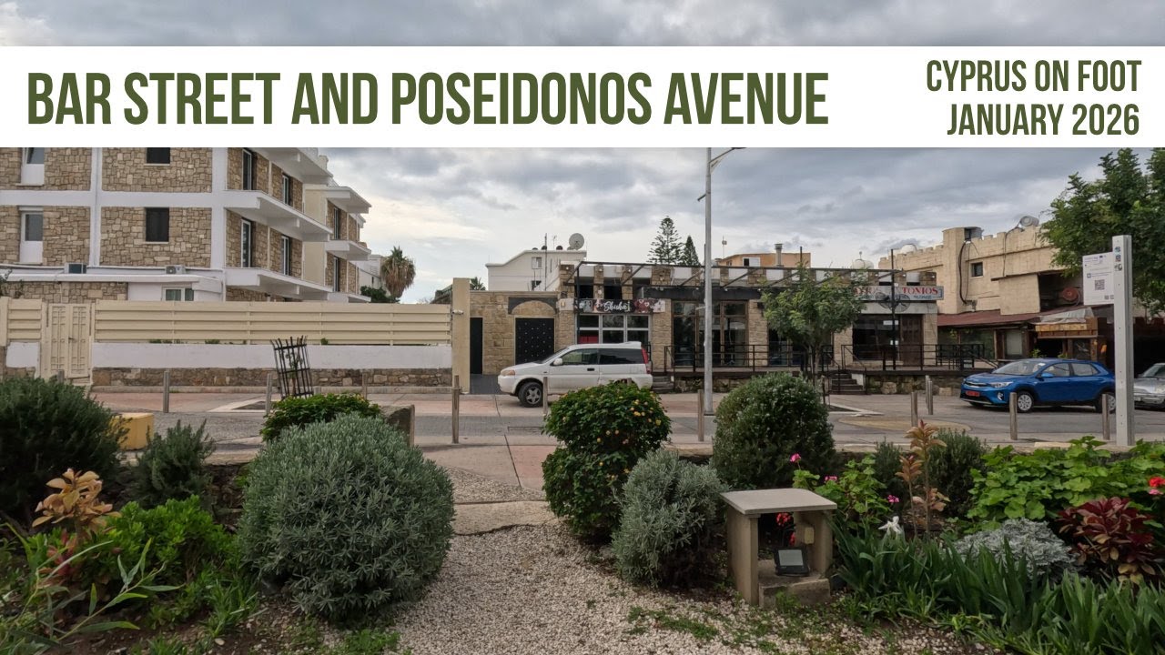 Walk Along Bar Street and Poseidonos Avenue