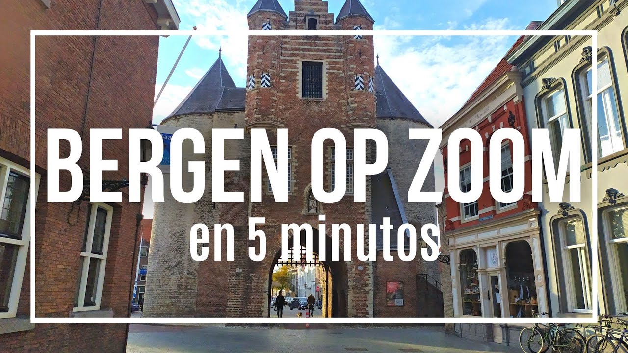 ☀️🇳🇱 Increíble excursión de un día a BERGEN OP ZOOM | Brabante Septentrional | Países Bajos 🇳🇱☀️