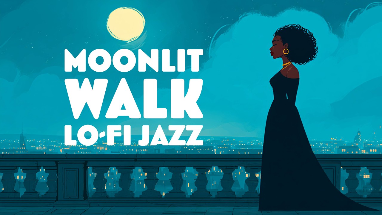 Moonlit Walk Jazz 🌙🎷 | 1 Hour of Smooth Late-Night Jazz LoFi