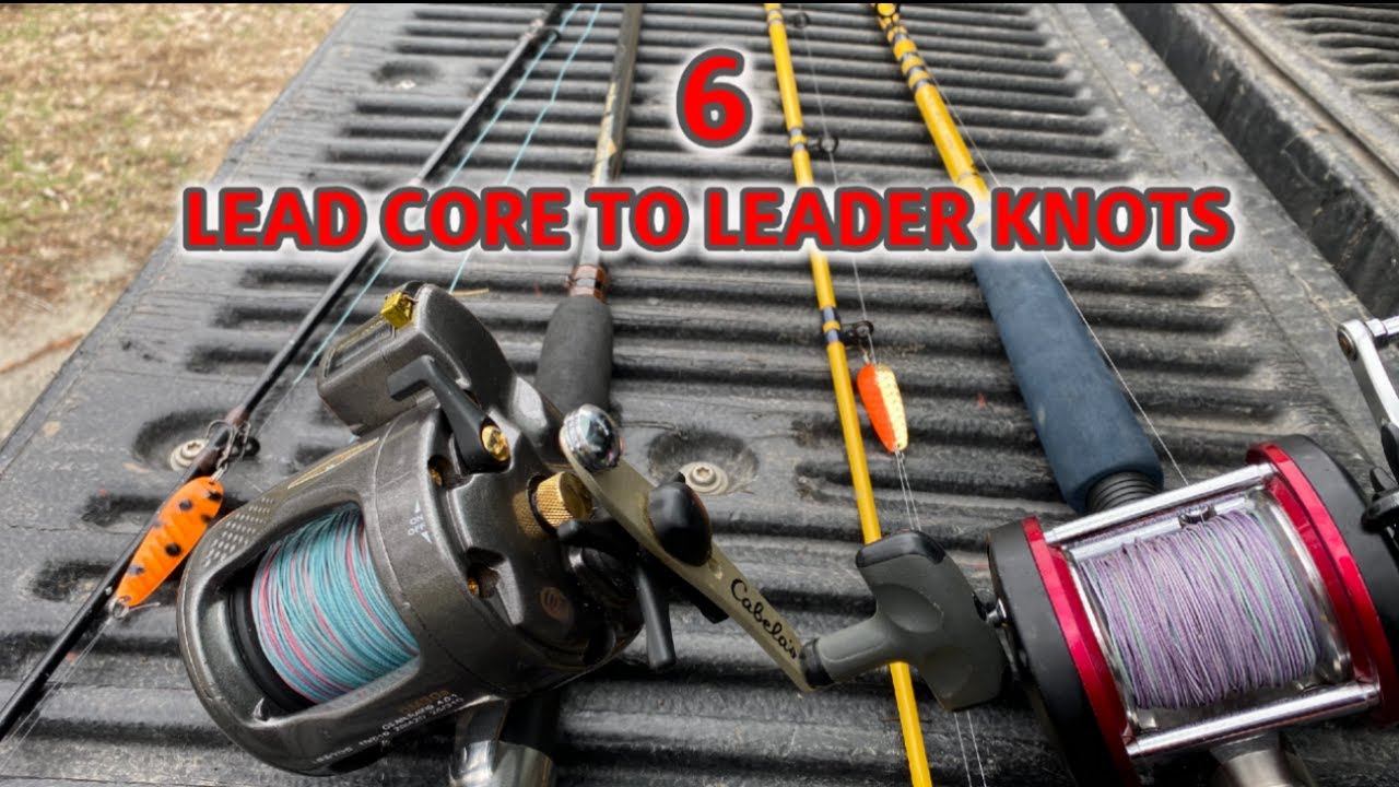 How to Tie 6 Lead Core to Leader Knots.