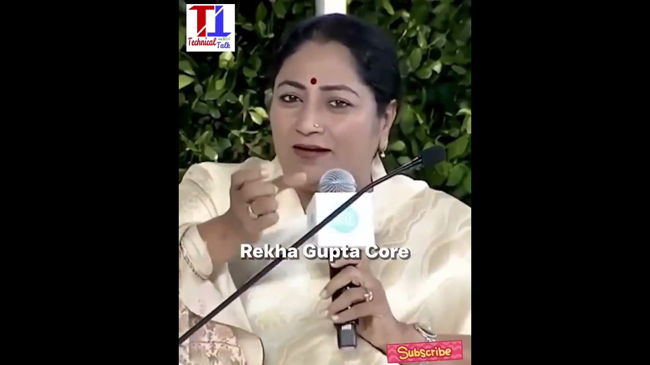 rekha gupta funny speech, AQI on Temperature funny  statement CM Rekha Gupta, Today rekha Gupta